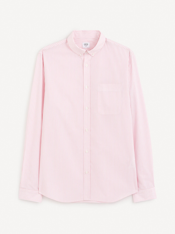 Celio Cămașă roz pentru bărbați Celio Gaopur
