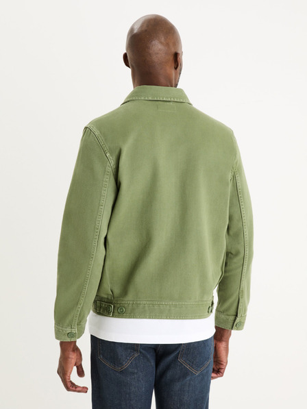 Celio Jachetă Celio Gudean Denim verde pentru bărbați