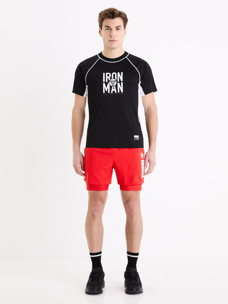 Celio Pantaloni scurți sport roșii Celio Marvel - Iron Man
