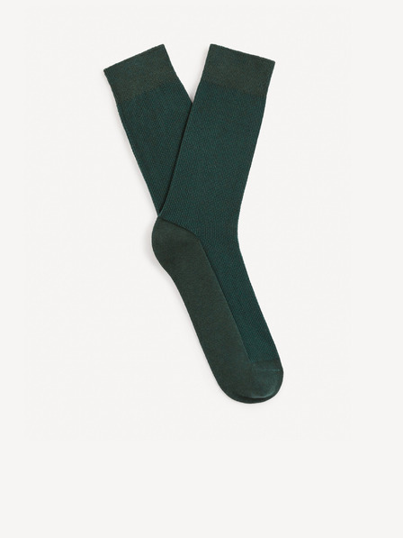 Celio Șosete de bărbați verde închis Celio Sipique
