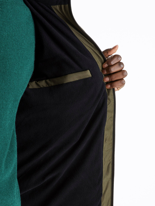 Celio Jachetă de iarnă matlasată kaki pentru bărbați Celio CUNOTTE