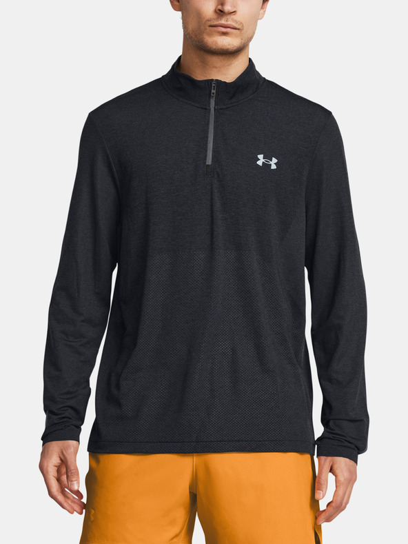 Under Armour Tricou Under Armour UA SEAMLESS STRIDE 1/4 Zip pentru bărbați
