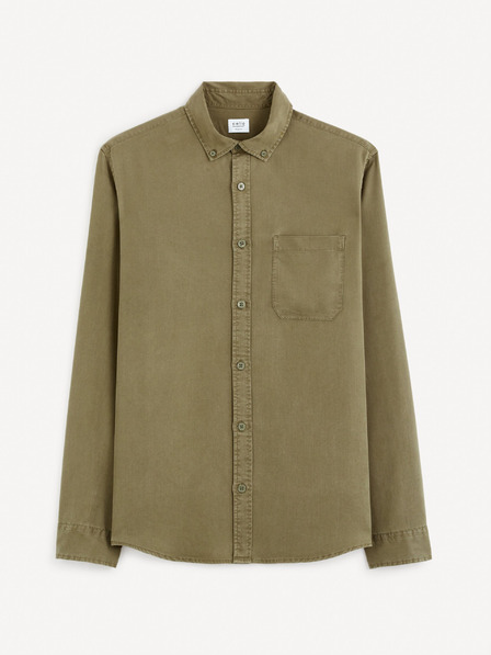 Celio Tricou kaki pentru bărbați Celio Gacocel