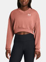 Under Armour Hanorac damă Under Armour UA Rival Terry OS Crop Crw