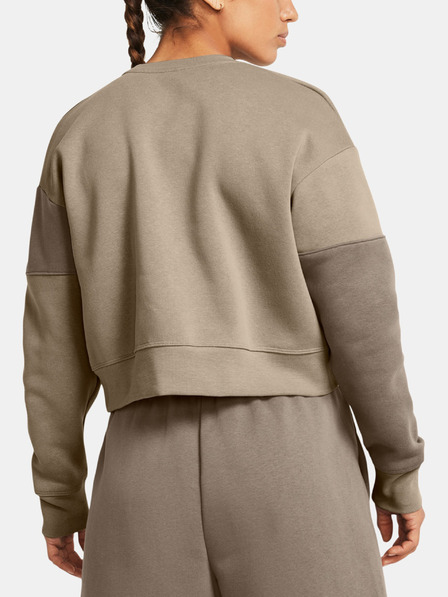 Under Armour Hanorac damă Under Armour Essential Fleece Crop Crew