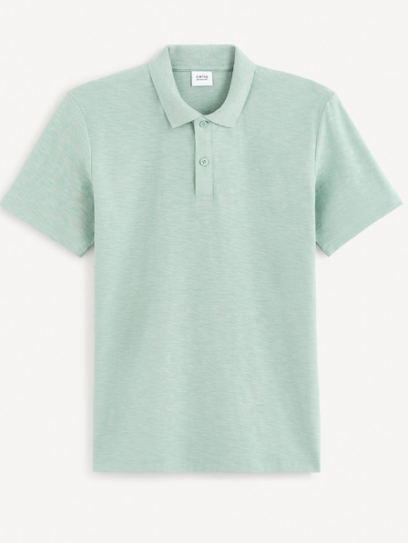 Celio Tricou polo basic albastru deschis pentru bărbați Celio Feflame