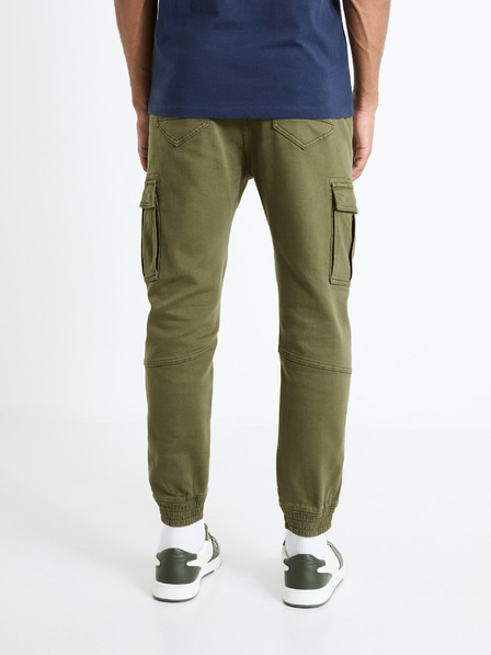 Celio Pantaloni cargo kaki pentru bărbați Celio Cokit4
