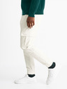 Celio Pantaloni cargo crem pentru bărbați Celio Cokit4