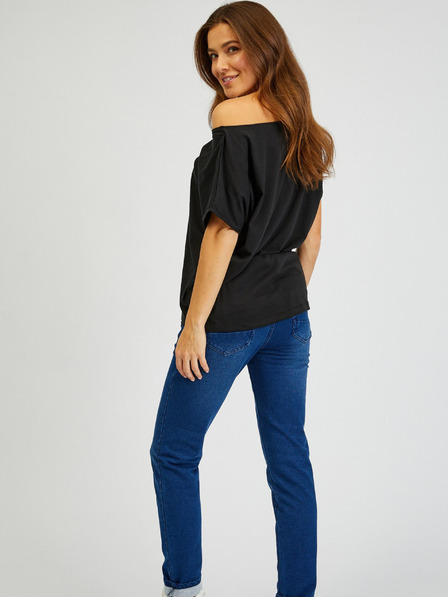 Sam 73 Tricou imprimat negru pentru femei SAM73 Circinus
