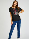 Sam 73 Tricou imprimat negru pentru femei SAM73 Circinus