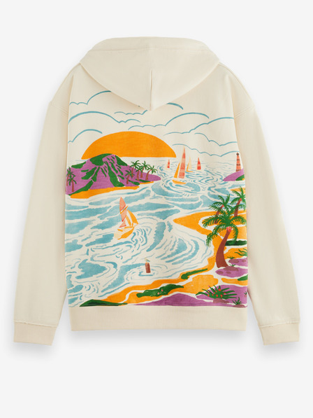 Scotch & Soda Hanorac crem pentru bărbați Scotch & Soda