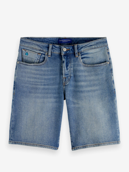 Scotch & Soda Pantaloni scurți din denim albastru pentru bărbați Scotch & Soda