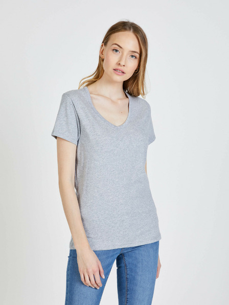 Sam 73 Tricou dungat pentru femei gri deschis SAM 73 Una