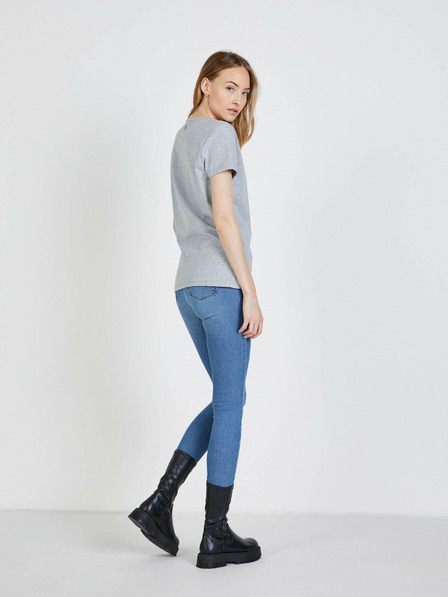 Sam 73 Tricou dungat pentru femei gri deschis SAM 73 Una