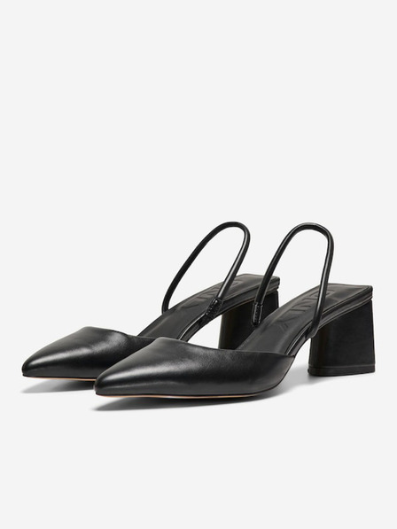 ONLY Pantofi negri cu toc pentru femei ONLY Cara-1