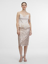 Orsay Top de dama bej ORSAY