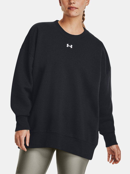 Under Armour Tricou pentru femei Under Armour UA Rival Fleece OS Crew