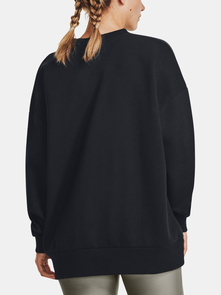 Under Armour Tricou pentru femei Under Armour UA Rival Fleece OS Crew