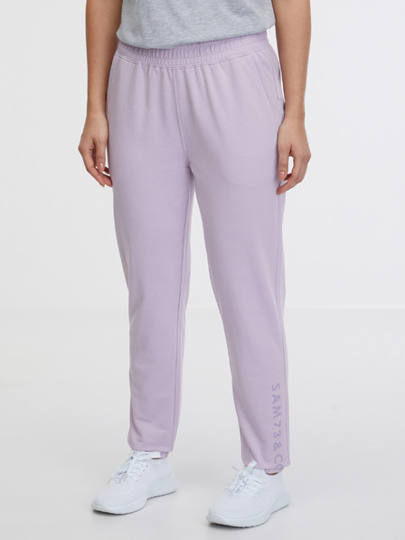 Sam 73 Pantaloni de trening pentru femei mov deschis SAM 73 Magdalena