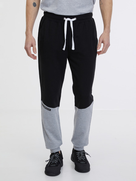 Sam 73 Pantaloni de trening gri și negri pentru bărbați SAM 73 Jorge