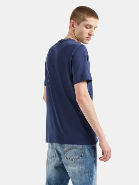 Armani Exchange Tricou Armani Exchange albastru închis pentru bărbați