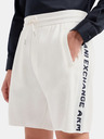 Armani Exchange Pantaloni de trening albi pentru bărbați Armani Exchange
