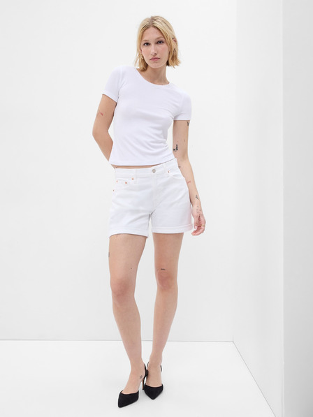GAP Pantaloni scurți de blugi Girlfriend GAP