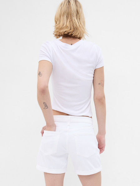 GAP Pantaloni scurți de blugi Girlfriend GAP
