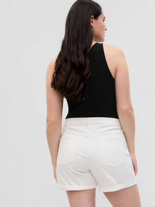 GAP Pantaloni scurți de blugi Girlfriend GAP