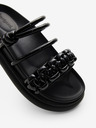 Desigual Papuci Tubular pentru femei Desigual negri