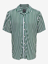 ONLY & SONS Tricou cu mânecă scurtă cu dungi albe și verzi pentru bărbați ONLY & SONS Wayne