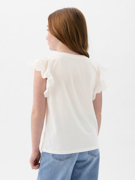 GAP Tricou model cu volane pentru copii GAP