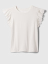 GAP Tricou model cu volane pentru copii GAP