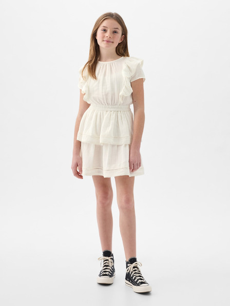 GAP Rochie cu volane pentru copii GAP