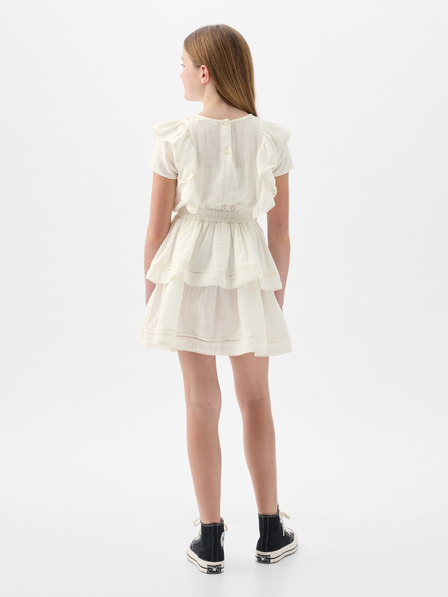GAP Rochie cu volane pentru copii GAP