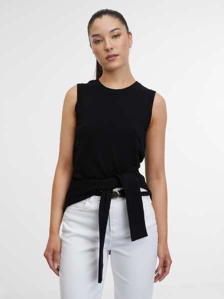 Orsay Top negru pentru femei ORSAY