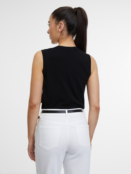 Orsay Top negru pentru femei ORSAY