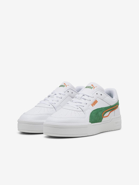 Puma Adidași din piele albă Puma CA Pro Play