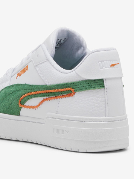 Puma Adidași din piele albă Puma CA Pro Play