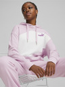 Puma Tricou Puma Power Hoodie TR alb și roz pentru femei