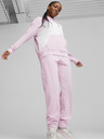 Puma Tricou Puma Power Hoodie TR alb și roz pentru femei