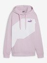 Puma Tricou Puma Power Hoodie TR alb și roz pentru femei