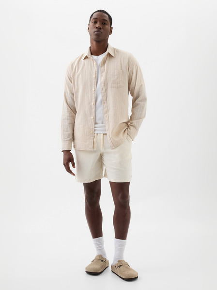 GAP Pantaloni scurți din amestec de in GAP