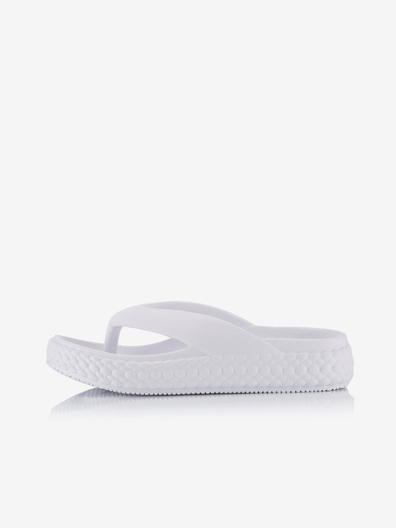 ALPINE PRO Flip Flop-uri albe pentru femei ALPINE PRO Chima