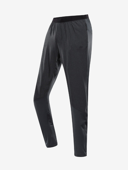 ALPINE PRO Pantaloni bărbătești gri cu uscare rapidă ALPINE PRO Zerec