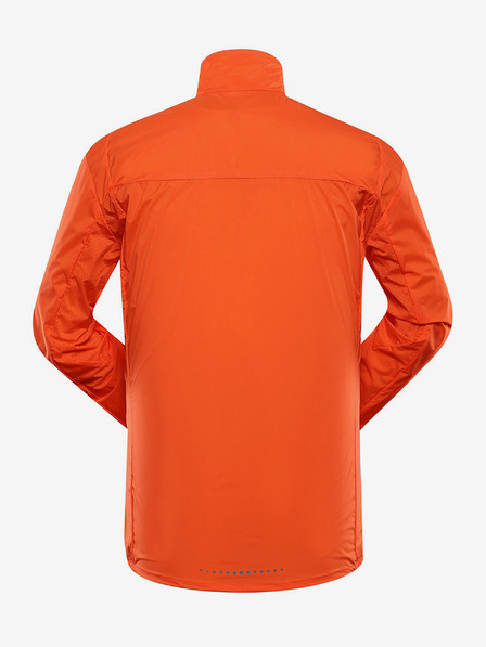 ALPINE PRO Jachetă bărbătească portocalie cu impermeabilitate ALPINE PRO Spin