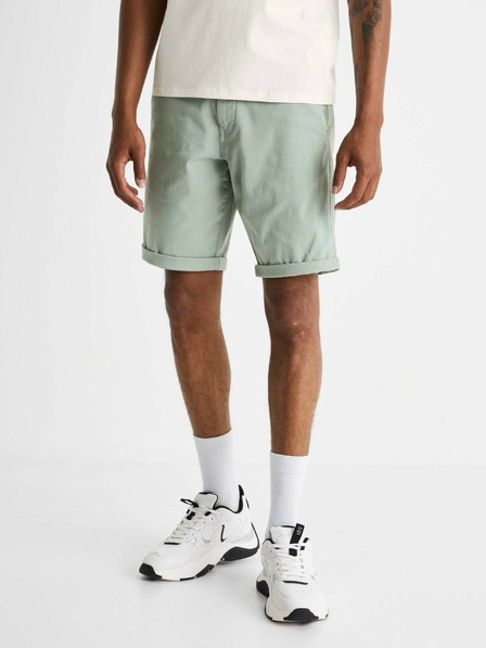 Celio Pantaloni scurți chino pentru bărbați verde deschis Celio Bochinobm