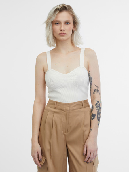 Orsay Top crem pentru femei ORSAY