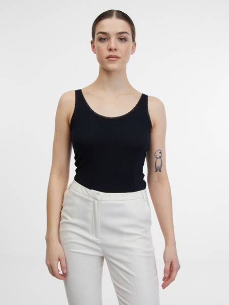 Orsay Top negru pentru femei ORSAY