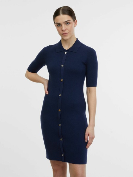 Orsay Rochie pulover pentru femei albastru închis ORSAY